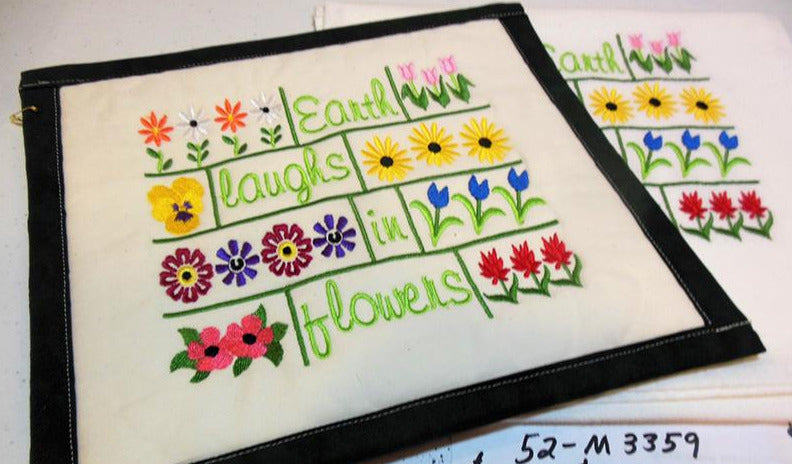 Earth Laughs In Flowers Towel & Potholder Set
