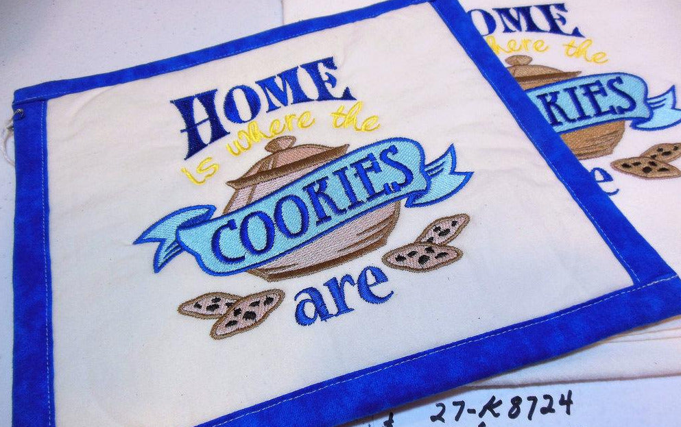 Home Is Where The Cookies Are Towel & Potholder Set