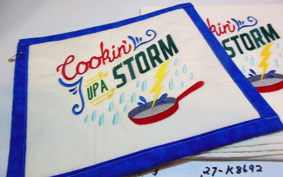 Cookin' Up A Storm Towel & Potholder Set