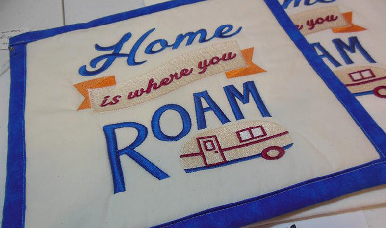 Home is Where You Roam Towel & Potholder Set