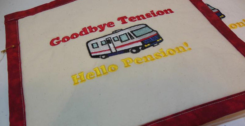 Good Bye Tension Towel & Potholder Set