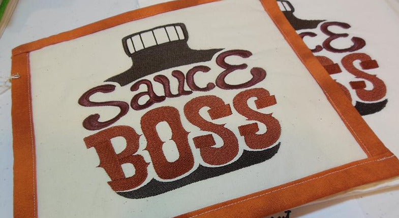 Sauce Boss Towel & Potholder Set