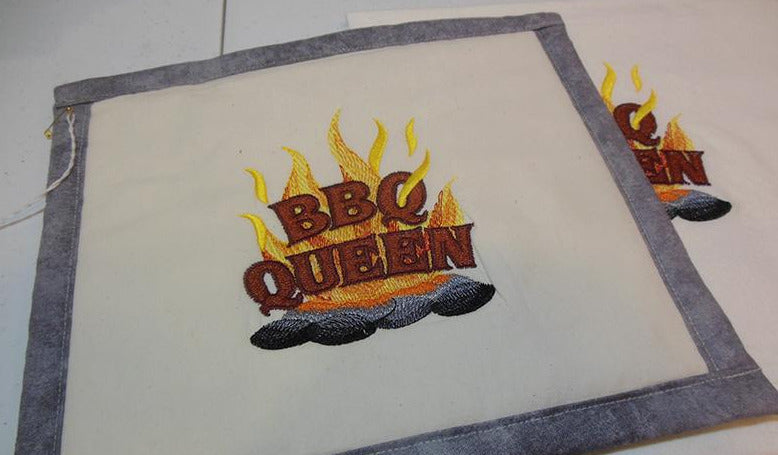 BBQ Queen Towel & Potholder Set