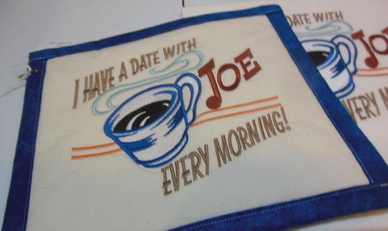 I Have a Date with Joe Towel & Potholder Set