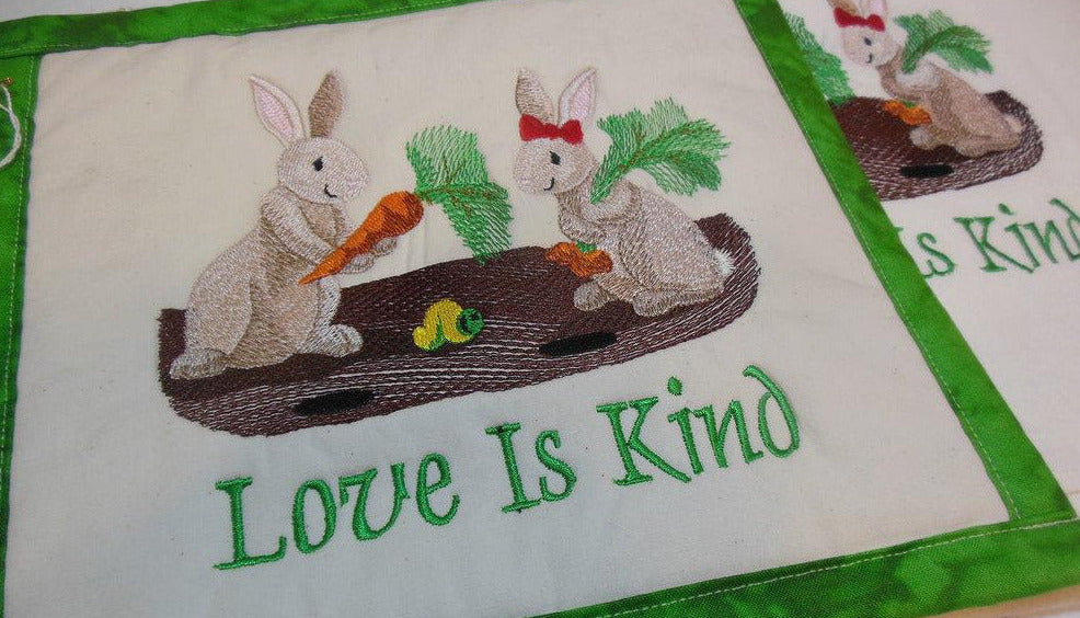 Love Is Kind Towel & Potholder Set