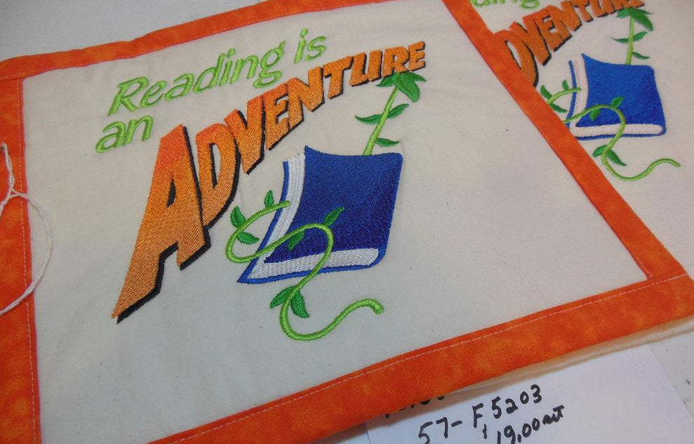 Reading Is An Adventure Towel & Potholder Set