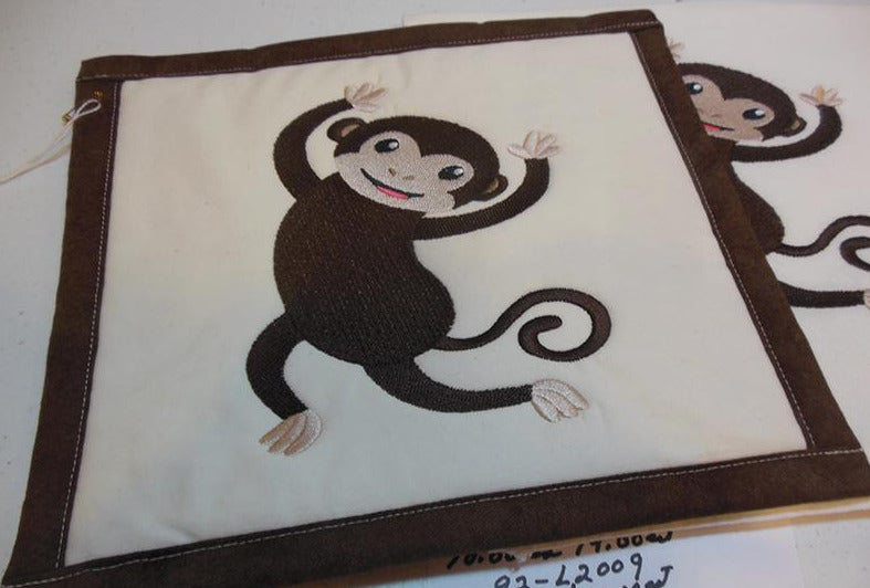 Dancing Monkey Towel & Potholder Set
