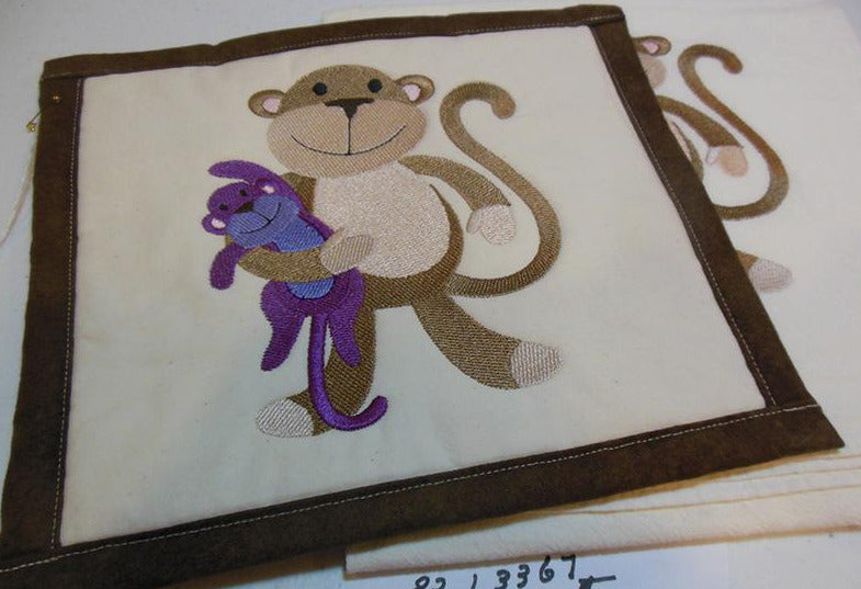 Monkey & Toy Towel & Potholder Set