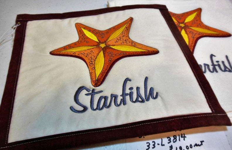 Starfish Towel & Potholder Set