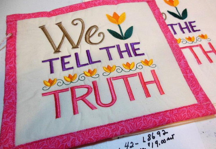 We Tell The Truth Towel & Potholder Set