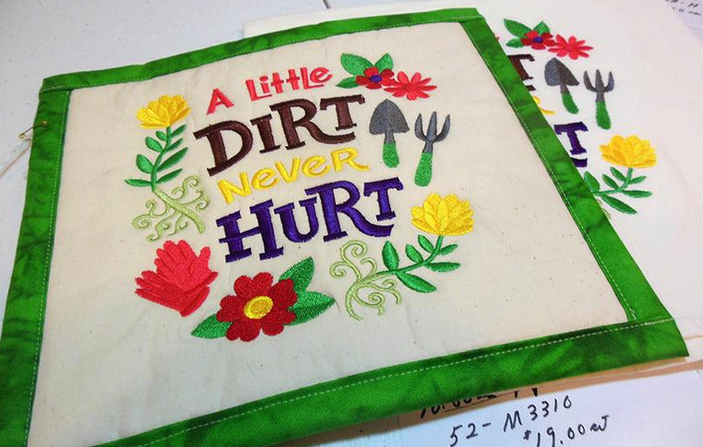 A Little Dirt Never Hurt Towel & Potholder Set