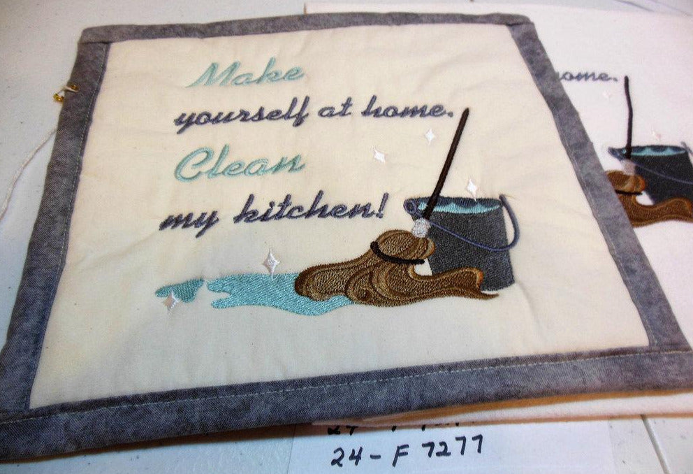 Make Yourself At Home Towel & Potholder Set