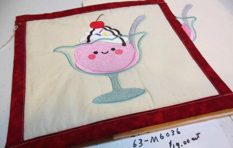 Sundae Towel & Potholder Set