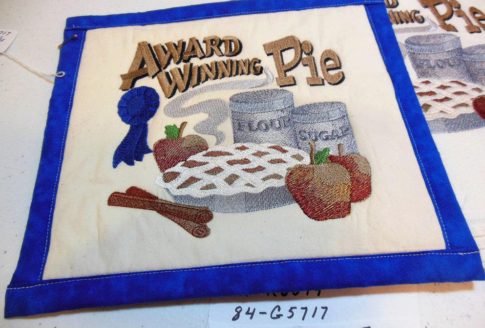 Award Winning Pie Towel & Potholder Set