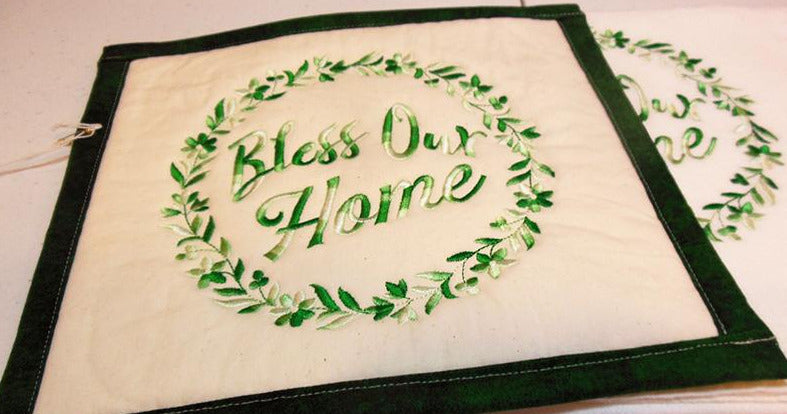 Bless Our Home Towel & Potholder Set