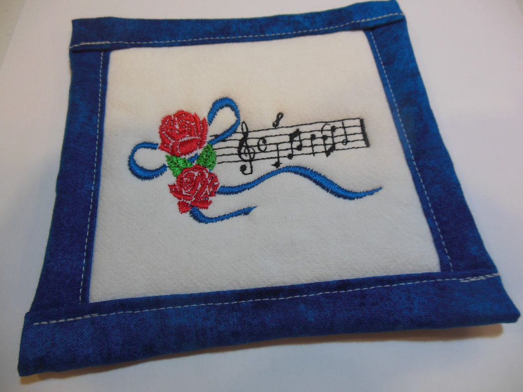 Roses and music Coaster