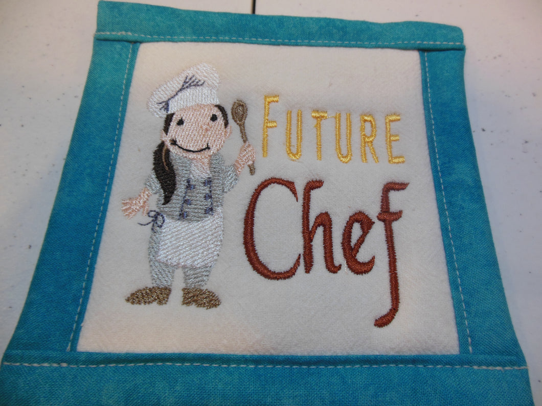 Future Chef Girl Coaster