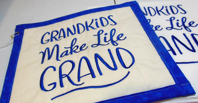 Grandkids Towel & Potholder Set