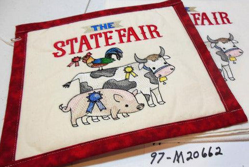 The State Fair Towel & Potholder Set