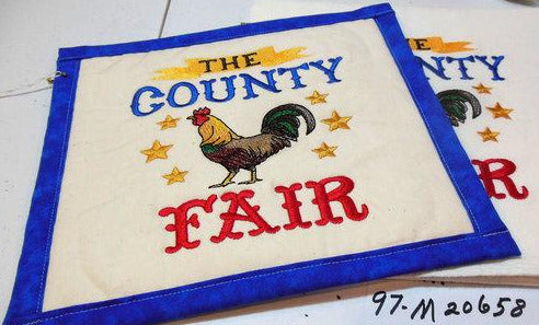 The County Fair Towel & Potholder Set