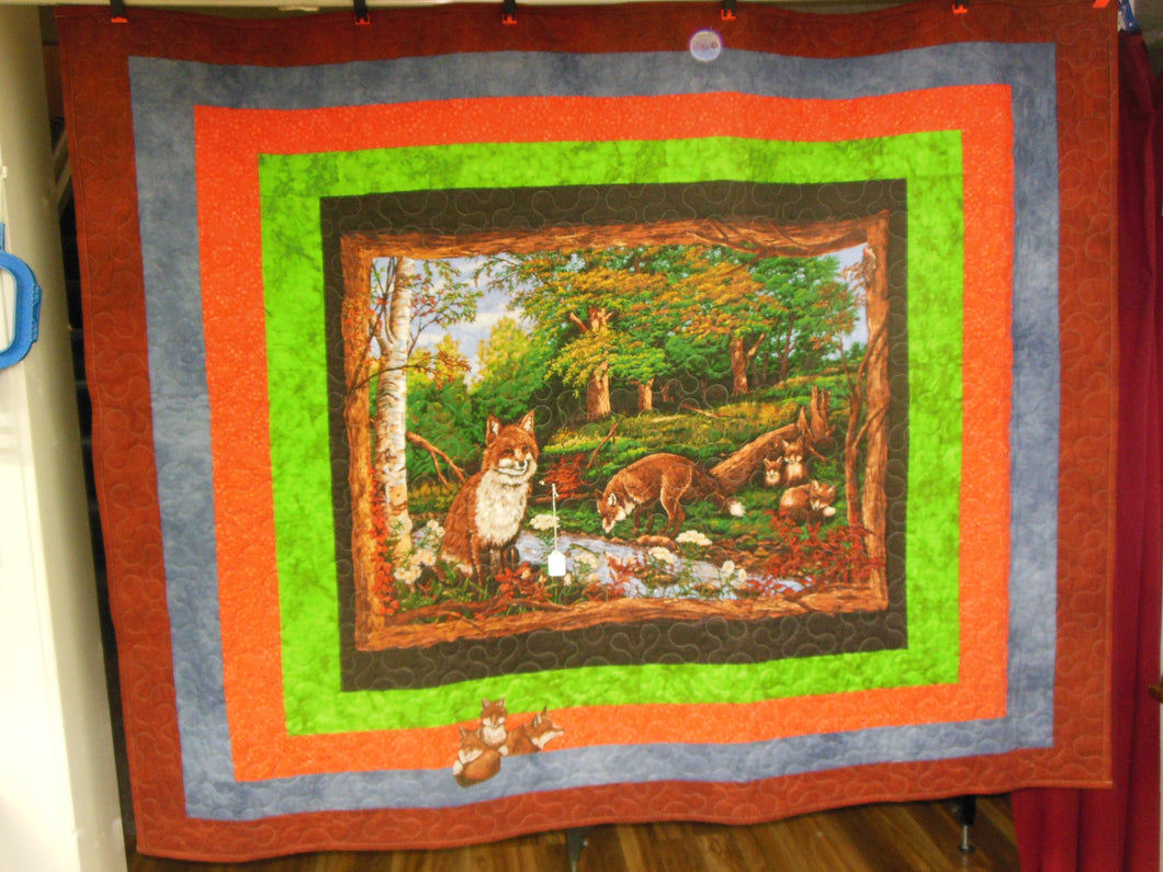 Fox Family Quilt