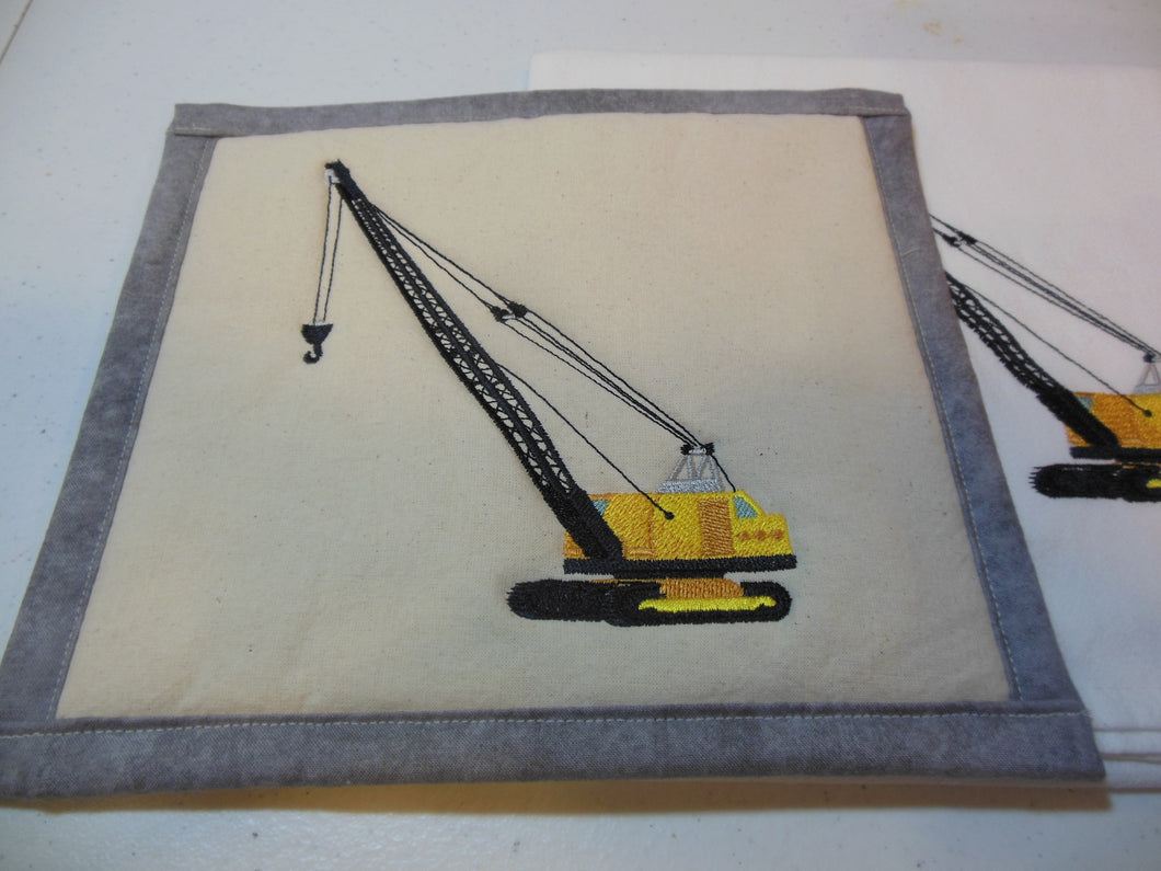 crane Towel & Potholder Set