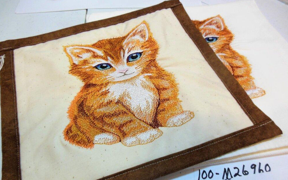 Kitten Towel & Potholder Set