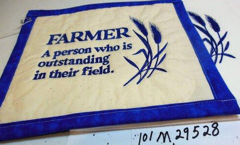 Farmer Outstanding Towel & Potholder Set