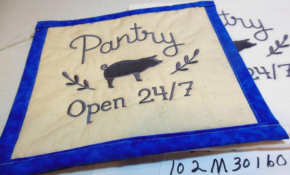Pantry Open 24/7 Towel & Potholder Set