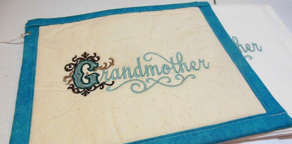 Grandmother Towel & Potholder Set