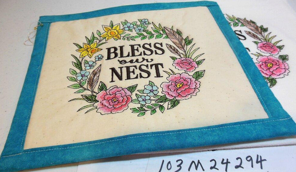 Bless Our Nest Towel & Potholder Set