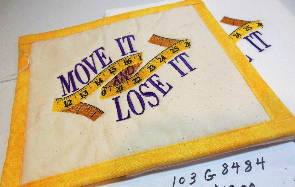 Move It Lose It Towel & Potholder Set