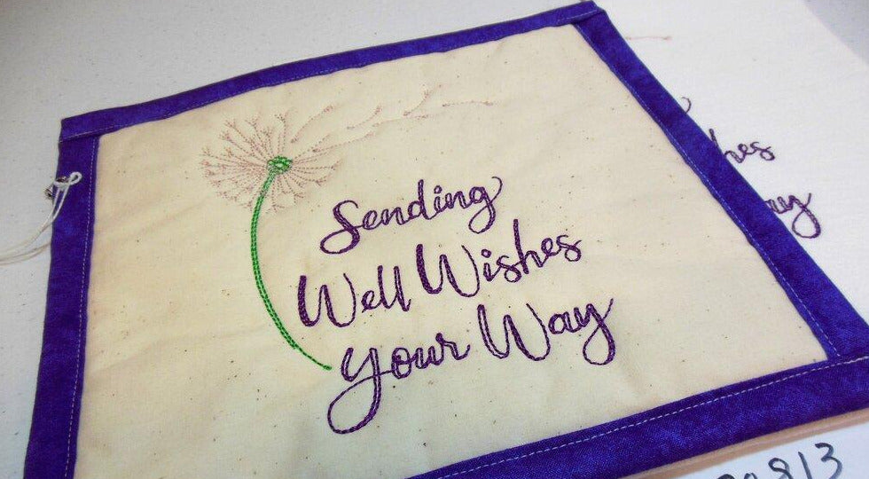 Sending Well Wishes Your Way Towel & Potholder Set