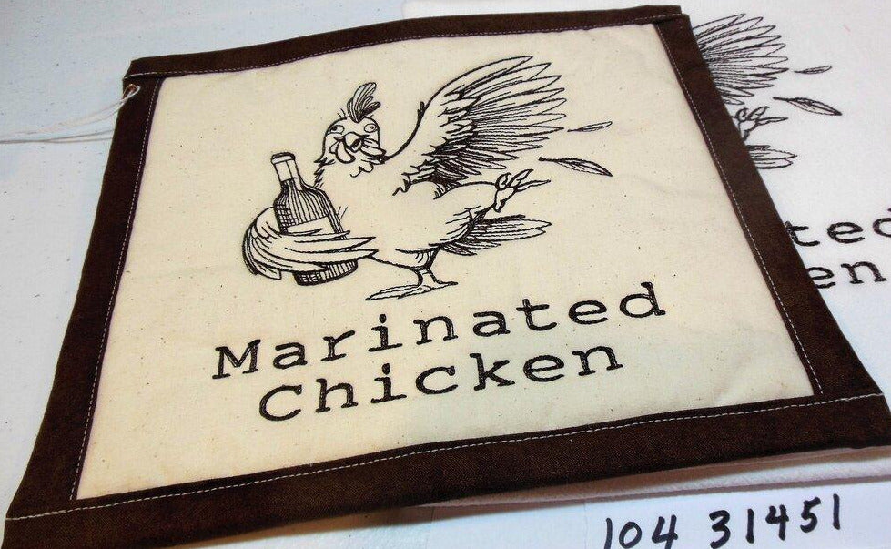 Marinated Chicken Towel & Potholder Set