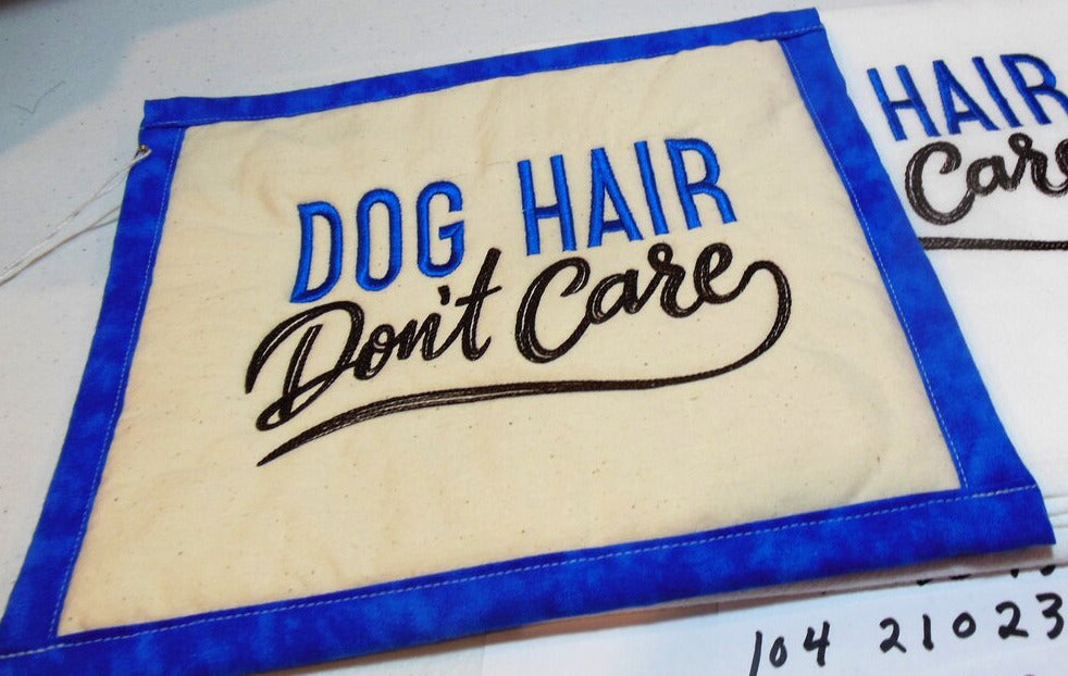 Dog Hair Don't Care Towel & Potholder Set