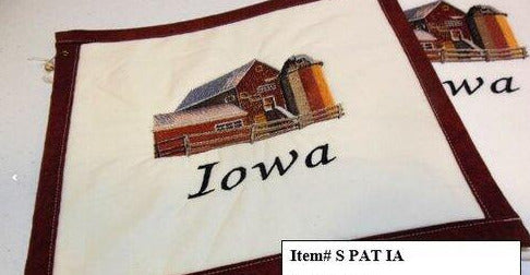 Iowa Barn Towel & Potholder Set